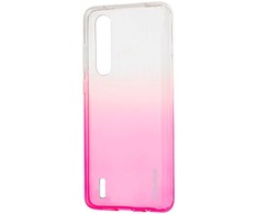 Dėklas Evelatus Xiaomi Mi 9 Lite Gradient TPU Case Rose Raudona