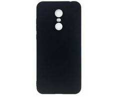Evelatus Xiaomi Redmi 5 Plus Nano Silikoninis dėklas Soft Touch TPU Juodas