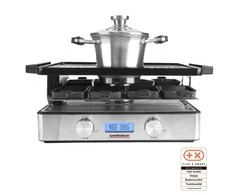 Gastroback 42562 Design Raclette Fondue Advanced Plus Nerūdijantis plienas