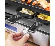 Gastroback 42562 Design Raclette Fondue Advanced Plus Nerūdijantis plienas