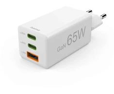 Hama 65W 2xUSB-C, 1xUSB-A PD do laptopa