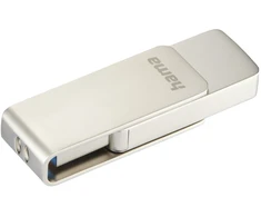 Hama 00182486 Rotate Pro 128GB USB 3.0 Sidabrinis