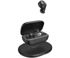 Hama Ausinės į ausis įkišamos TRUE WIRELESS Z ŁAD. IND. "PASSION CHOP" Juoda