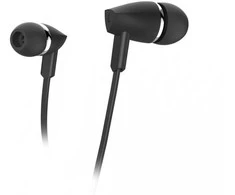 Juodos į ausis įdedamos stereo ausinės Hama Joy