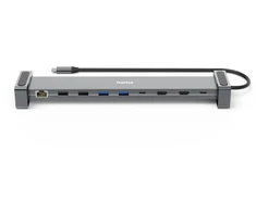 Nešiojamojo kompiuterio prijungimo stotis Hama Connect 2 Office USB-C / 100 W
