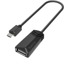 USB OTG ADAPTERIS HAMA MICRO WT. - USB-A 2.0 LIZDAS