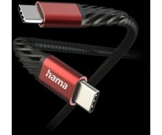 Hama Extreme USB-C - USB-C, 1.5m, juoda