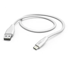 Hama USB-A - USB-C, 1,5m balta