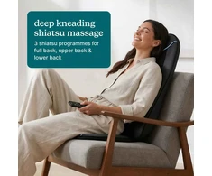 Homedics CBS-2026-EB Shiatsu Max 3.0 Back &amp; Shoulder Massager With Heat