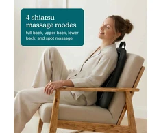 Homedics SBM-150H-WW Heated Shiatsu Back Massager