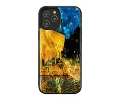 Dėklas iKins case for Apple iPhone 12/12 Pro cafe terrace juodas