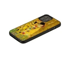 Dėklas iKins case for Apple iPhone 12/12 Pro kiss juodas