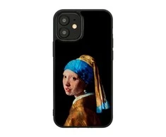„iKins“ dėklas, skirtas „Apple iPhone 12 mini girl“ su perlų auskaru