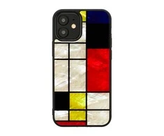Dėklas iKins case for Apple iPhone 12 mini mondrian juodas