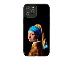 Dėklas iKins case for Apple iPhone 12 Pro Max girl with a pearl earring