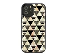 Dėklas iKins case for Apple iPhone 12 Pro Max pyramid juodas
