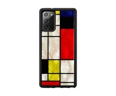 iKins dėklas skirtas Samsung Galaxy Note 20 mondrian juodos spalvos