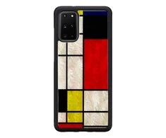 Dėklas iKins case for Samsung Galaxy S20+ mondrian juodas