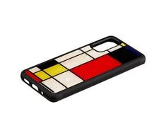 Dėklas iKins case for Samsung Galaxy S20 mondrian juodas