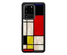 Dėklas iKins case for Samsung Galaxy S20 Ultra mondrian juodas