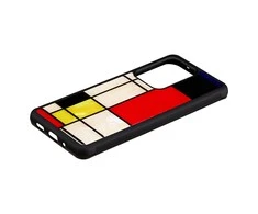 Dėklas iKins case for Samsung Galaxy S20 Ultra mondrian juodas