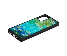 Dėklas iKins case for Samsung Galaxy S20+ water lilies juodas