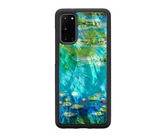Dėklas iKins case for Samsung Galaxy S20 water lilies juodas
