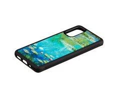 Dėklas iKins case for Samsung Galaxy S20 water lilies juodas