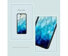 Dėklas iKins case for Samsung Galaxy S21+ mėlynas lake juodas