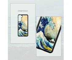 Dėklas iKins case for Samsung Galaxy S21+ great wave off
