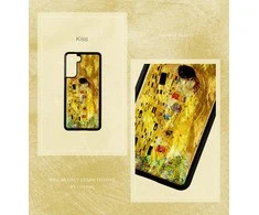 iKins dėklas skirtas Samsung Galaxy S21+ kiss juodos spalvos