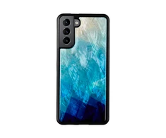 Dėklas iKins case for Samsung Galaxy S21+ mėlynas lake juodas