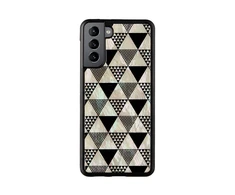 Dėklas iKins case for Samsung Galaxy S21+ pyramid juodas