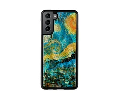 Dėklas iKins case for Samsung Galaxy S21+ starry night juodas