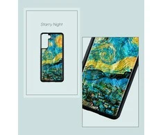 Dėklas iKins case for Samsung Galaxy S21+ starry night juodas