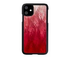 iKins SmartPhone dėklas Apple iPhone 11 rožinės spalvos lake juodos spalvos