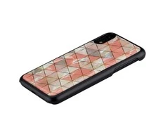 „iKins“ išmaniojo telefono dėklas „iPhone XR“, juodas, deimanto formos