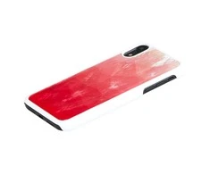 iKins SmartPhone dėklas Apple iPhone XR rožinės spalvos lake baltos spalvos