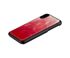 „iKins“ išmaniojo telefono dėklas „iPhone XR“, rožinis, ežero juodumo