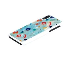 „iKins“ išmaniojo telefono dėklas „iPhone XR“ – „poppin rock“ – baltas