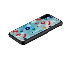 „iKins“ išmaniojo telefono dėklas „iPhone XR“ – juodas, su akmenukais