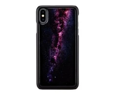 Dėklas iKins SmartPhone case iPhone XS Max milky way juodas