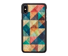 Dėklas iKins SmartPhone case iPhone XS Max mosaic juodas