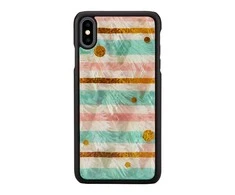 „iKins“ išmaniojo telefono dėklas „iPhone XS Max“, mėtinės juodos spalvos