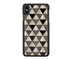 Dėklas iKins SmartPhone case iPhone XS Max pyramid juodas