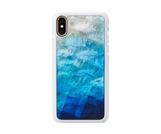 Ikins Telefono dėklas iPhone XS/S, mėlynai baltas