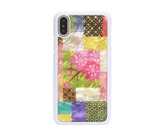 Dėklas iKins SmartPhone case iPhone XS/S cherry blossom baltas
