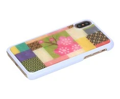 Dėklas iKins SmartPhone case iPhone XS/S cherry blossom baltas