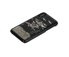 Juodas iPhone XS/S telefono dėklas iKins Crane