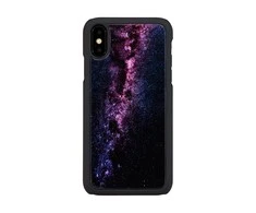 iKins SmartPhone dėklas Apple iPhone XS/S milky way juodos spalvos